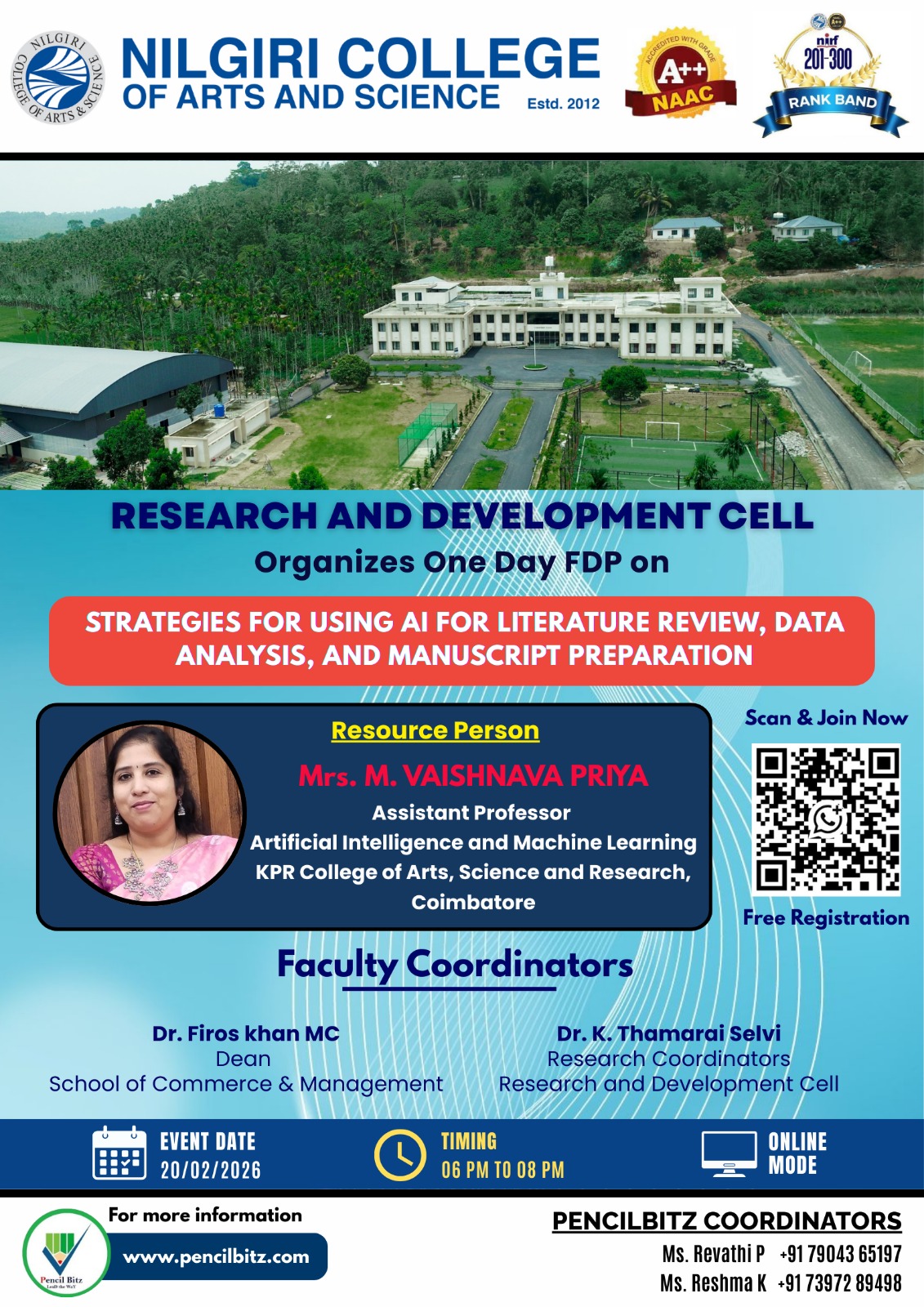  Nilgiri College of Arts and SCience 